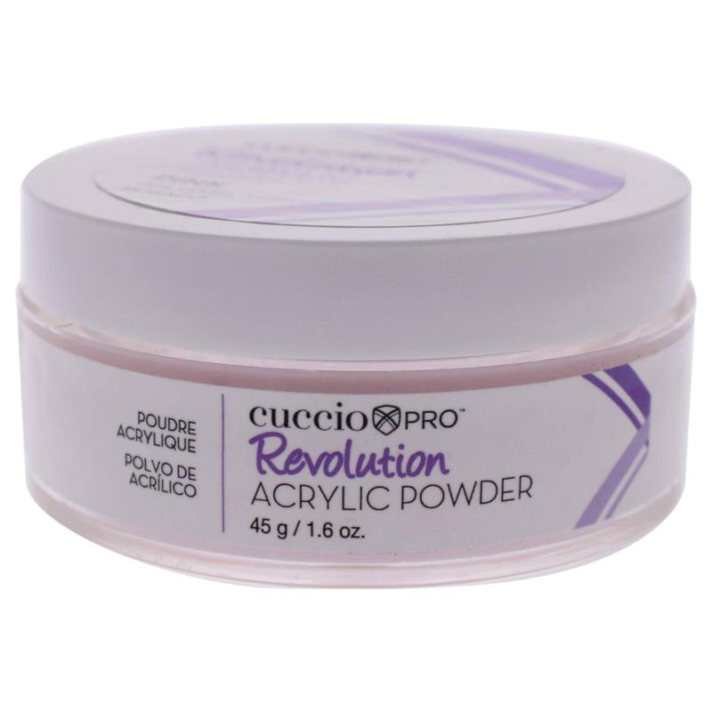 Revolution Acrylic Powder - Pink by Cuccio Pro for Women - 1.6 oz Acrylic Powder