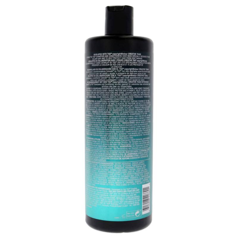 Catwalk Oatmeal Honey Nourishing Shampoo by TIGI for Unisex - 25.36 oz Shampoo