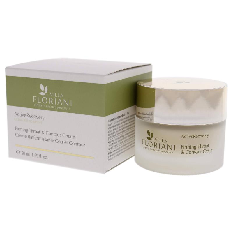 Firming Throat and Contour Cream by Villa Floriani for Women - 1.69 oz Cream