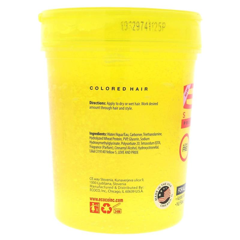 Eco Style Gel - Colored Hair by Ecoco for Unisex - 32 oz Gel