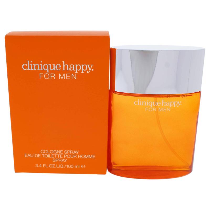 Clinique Happy Cologne Spray by Clinique for Men - 3.4 oz EDT Spray