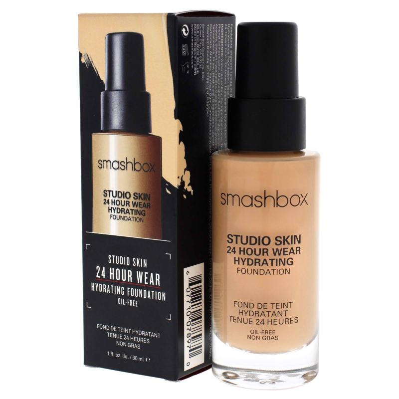 Studio Skin 24 Hour Wear Hydrating Foundation - 2.18 Light-Medium With Neutral Undertone by Smashbox for Women - 1 oz Foundation