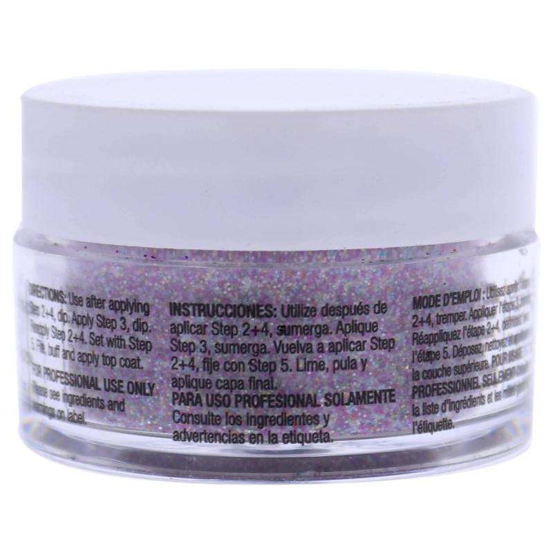 Pro Powder Polish Nail Colour Dip System - Deep Purple Glitter by Cuccio Colour for Women - 0.5 oz Nail Powder