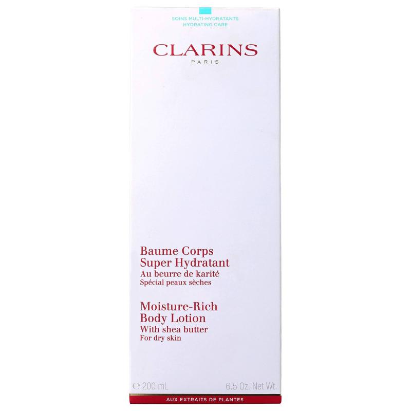 Clarins Moisture Rich Body Lotion with Shea Butter - 6.5 Oz