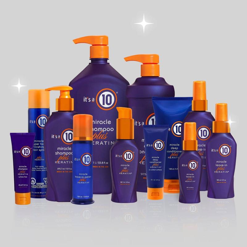 It's a 10 Haircare Miracle Leave-In Potion Plus Keratin, 3.4 fl. oz.