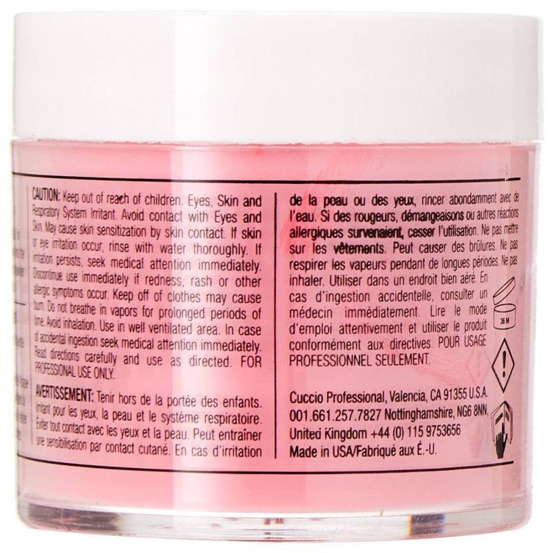 Pro Powder Polish Nail Colour Dip System - Passionate Pink by Cuccio Colour for Women - 1.6 oz Nail Powder