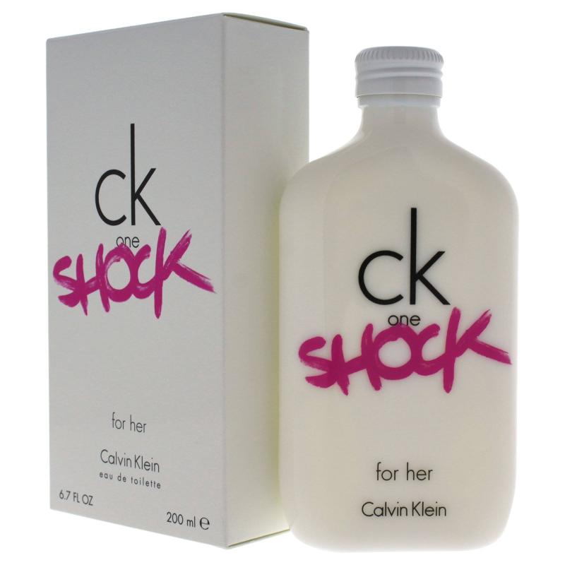 CK One Shock For Her by Calvin Klein for Women - 6.7 oz EDT Spray