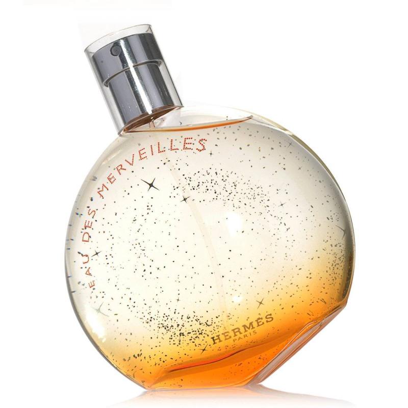 Hermes Eau Des Merveilles Eau de Toilette Spray for Woman, 100 ml