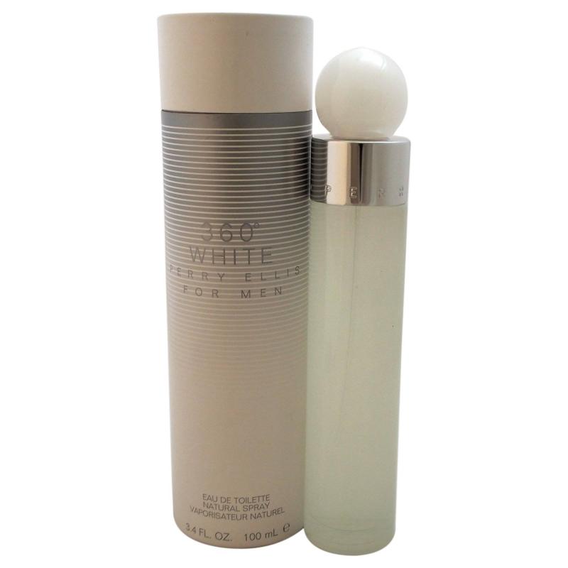 360 White by Perry Ellis for Men - 3.4 oz EDT Spray