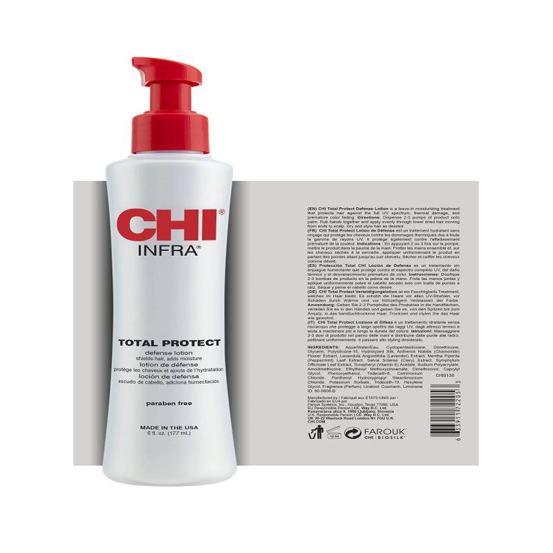 Total Protect by CHI for Unisex - 6 oz Lotion