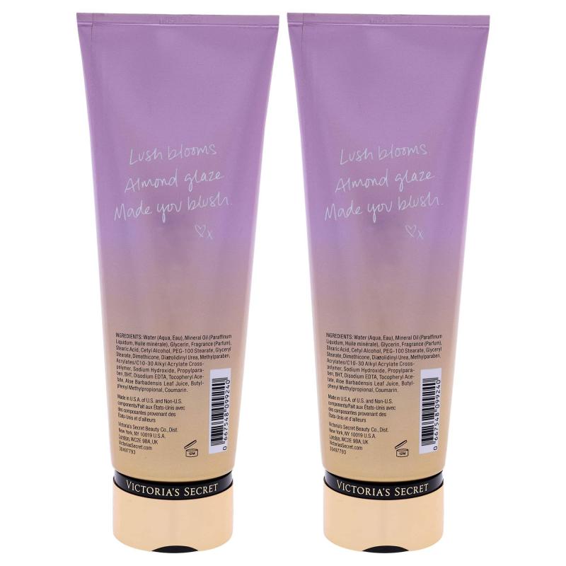 Velvet Petals Fragrance Lotion by Victorias Secret for Women - 8 oz Body Lotion - Pack of 2