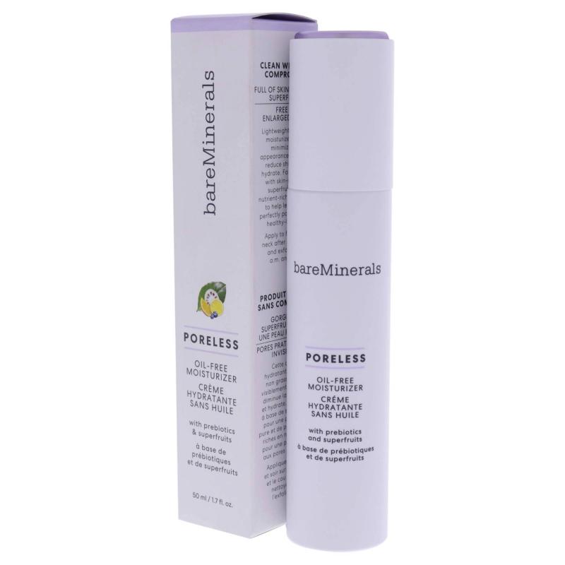 Poreless Oil-Free Face Moisturizer by bareMinerals for Unisex - 1.7 oz Moisturizer