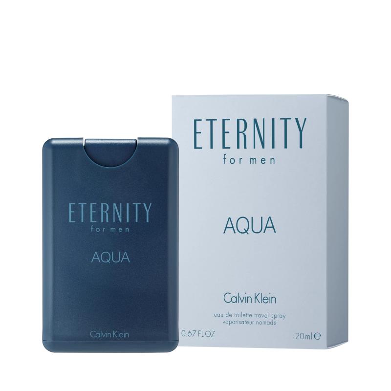 Calvin Klein Eternity for Men AQUA Eau de Toilette, 6.7 Fl Oz (Pack of 1)