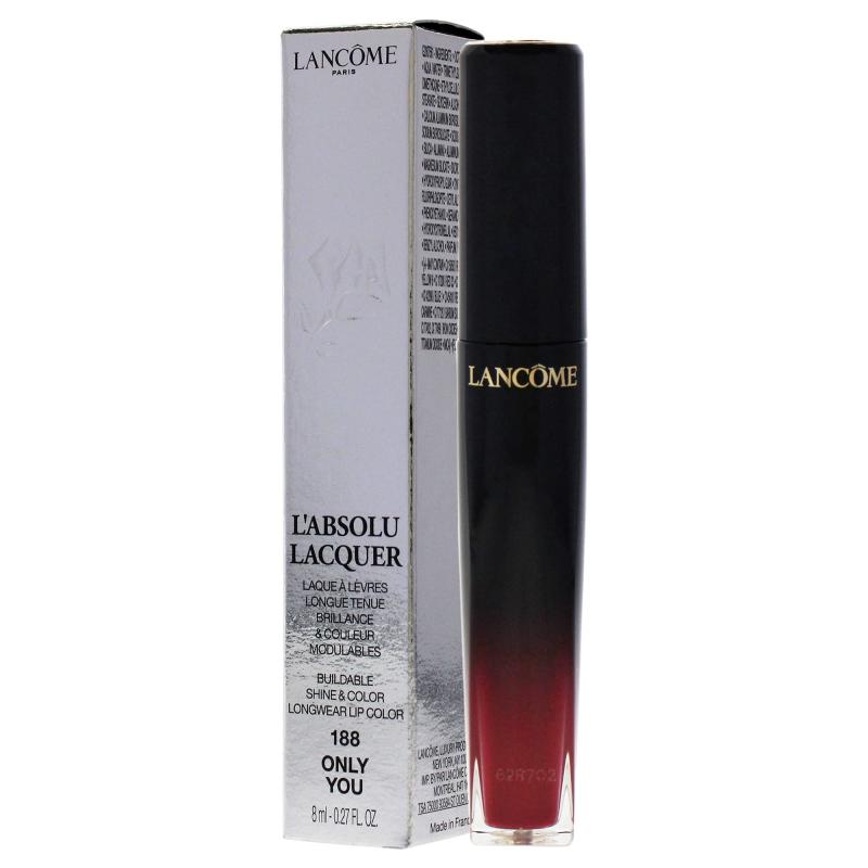 Lancome LAbsolu Lacquer Longwear Lip Color - 188 Only You Women Lipstick 0.27 oz