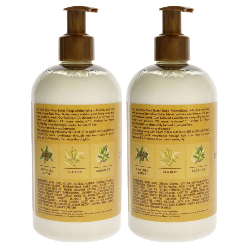 Raw Shea Butter Restorative Conditioner - Pack of 2 by Shea Moisture for Unisex - 13 oz Conditioner