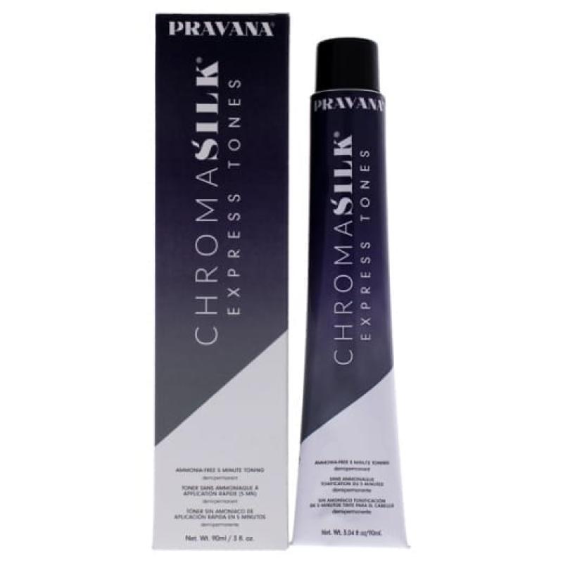 ChromaSilk Express Tones - Dark Mahogany by Pravana for Unisex - 3 oz Hair Color