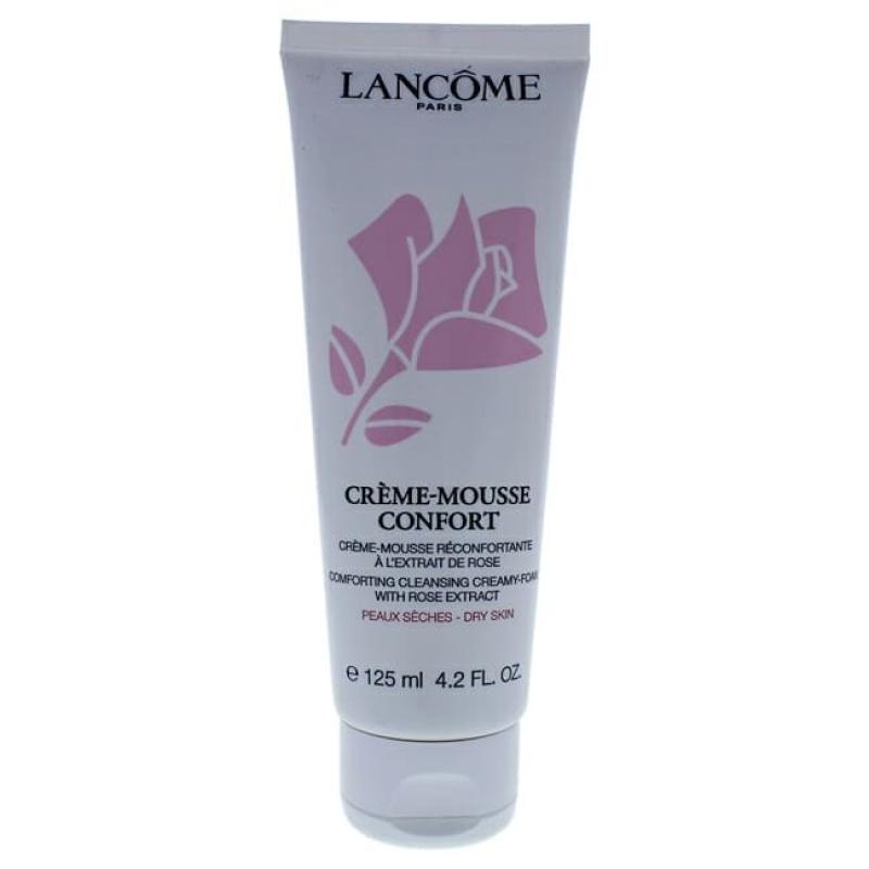 Creme-Mousse Confort Comforting Cleanser Creamy Foam by Lancome for Unisex - 4.2 oz Cleanser