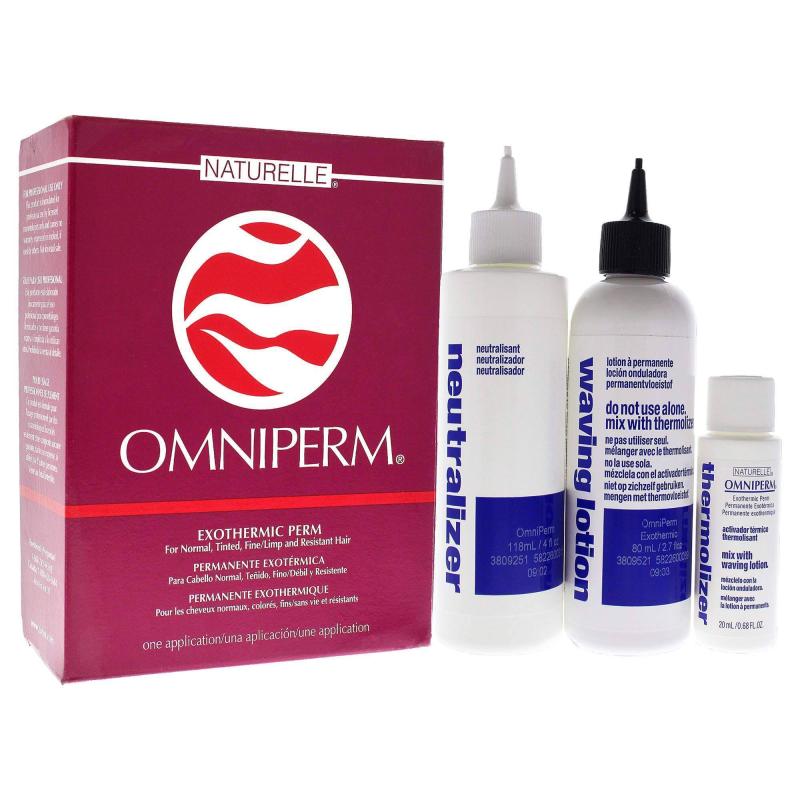 Omniperm One Formula Exothermic Perm by Zotos for Unisex - 1 Application Treatment