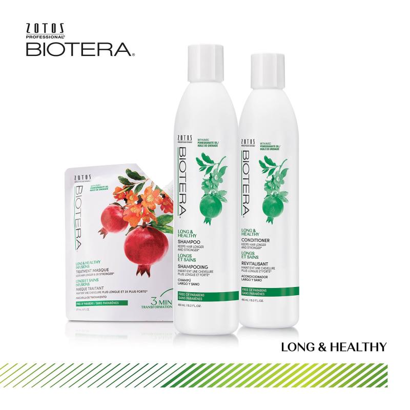 Long and Healthy Deep Conditoner by Biotera for Unisex - 15.2 oz Conditioner