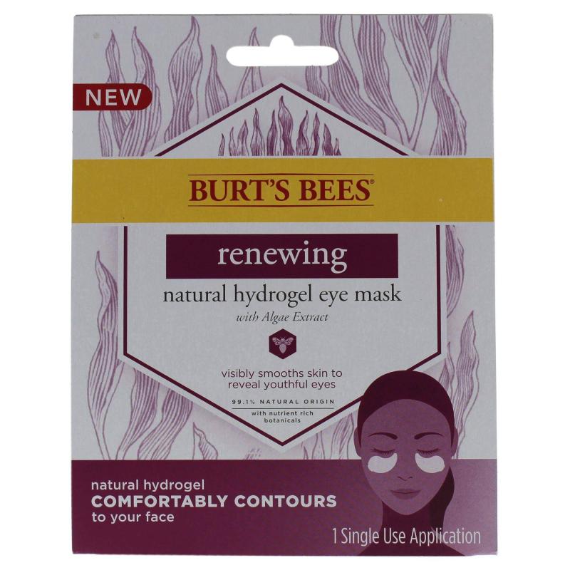 Renewing Natural Hydrogel Eye Mask by Burts Bees for Women - 1 Pc Mask