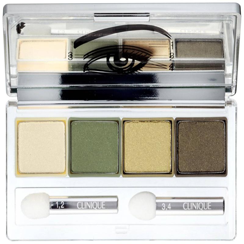 Clinique All About Shadow Quad Eye Shadow for Women, On Safari, 0.16 Ounce