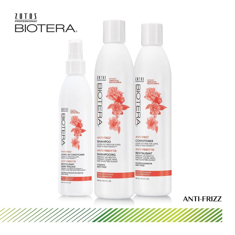 Anti Frizz Intense Smoothing Shampoo by Biotera for Unisex - 15.2 oz Shampoo