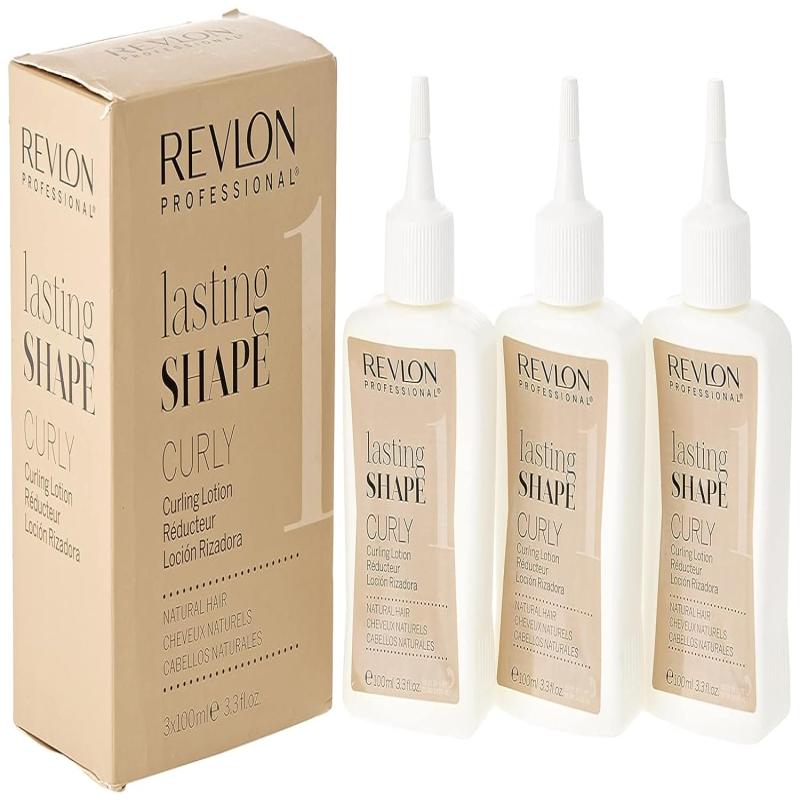 Lasting Shape Curly Natural Hair Lotion - # 1 by Revlon for Unisex - 3 x 3.3 oz Lotion