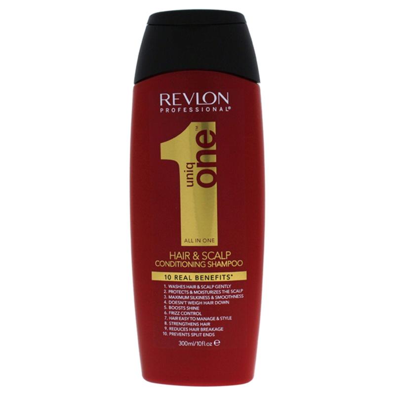 Uniq One Hair Scalp Conditioning Shampoo by Revlon for Unisex - 10 oz Shampoo