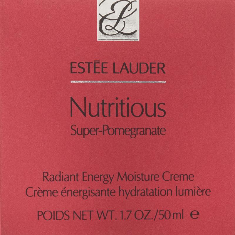 Estee Lauder Estee Nutritious Super-Pomegranate Radient Energy Moisture Creme 1.7 Ounce,clear