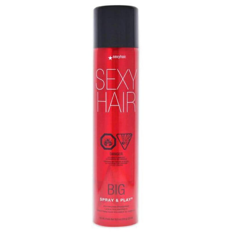 Big Sexy Hair Spray and Play by Sexy Hair for Unisex - 10 oz Hair Spray