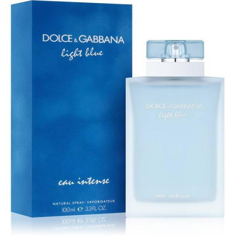 Dolce and Gabbana Light Blue Eau Intense Eau De Parfum Spray 25 ML For Women (3423473032793)