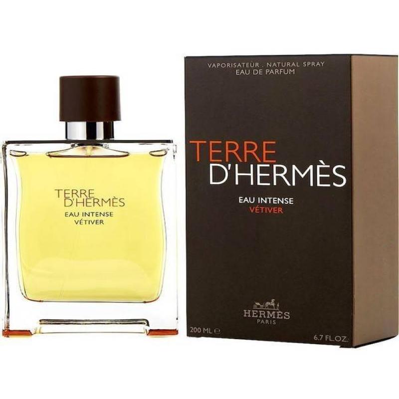 Hermes 100057V0 Terre D'hermes Eau Intense Vetiver EDP Spray 6.7 FL.OZ (200 ml)