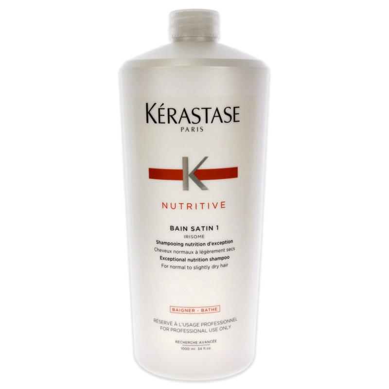 Nutritive Bain Satin 1 Shampoo by Kerastase for Unisex - 34 oz Shampoo