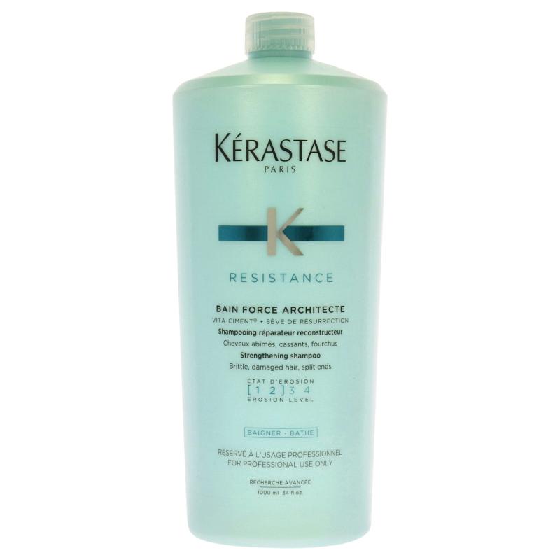 Resistance Bain De Force Architecte Reconstructing Shampoo by Kerastase for Unisex - 34 oz Shampoo