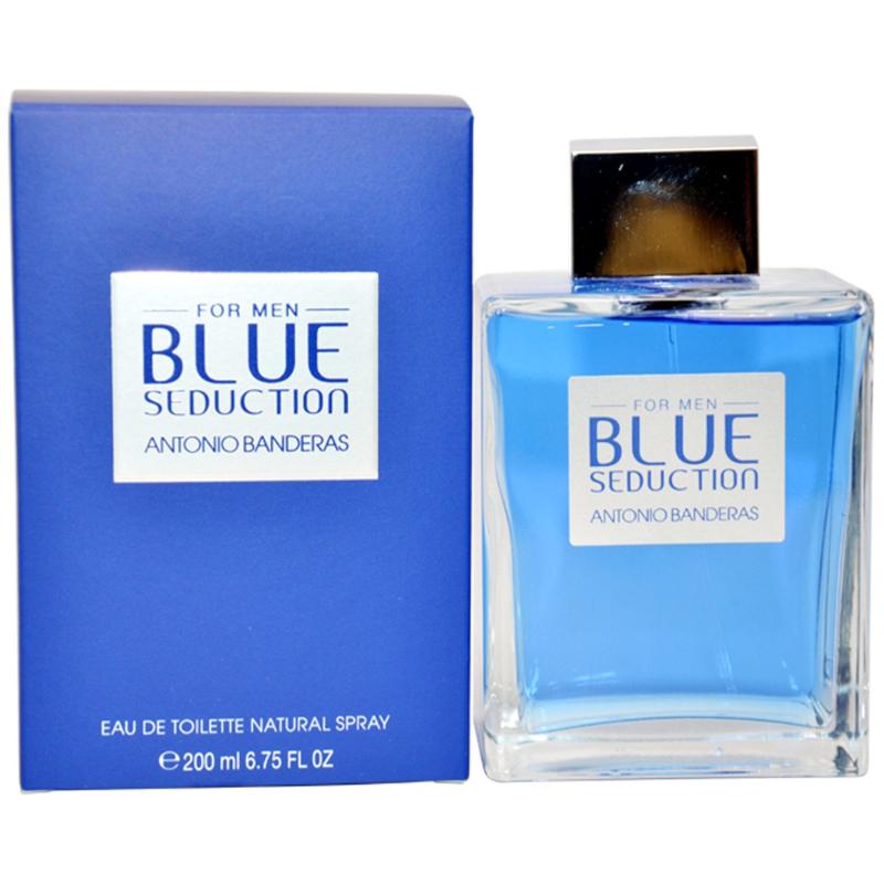 Blue Seduction by Antonio Banderas for Men - 6.75 oz EDT Spray