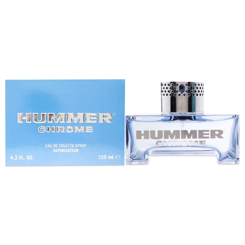 Hummer Chrome by Hummer for Men - 4.2 oz EDT Spray