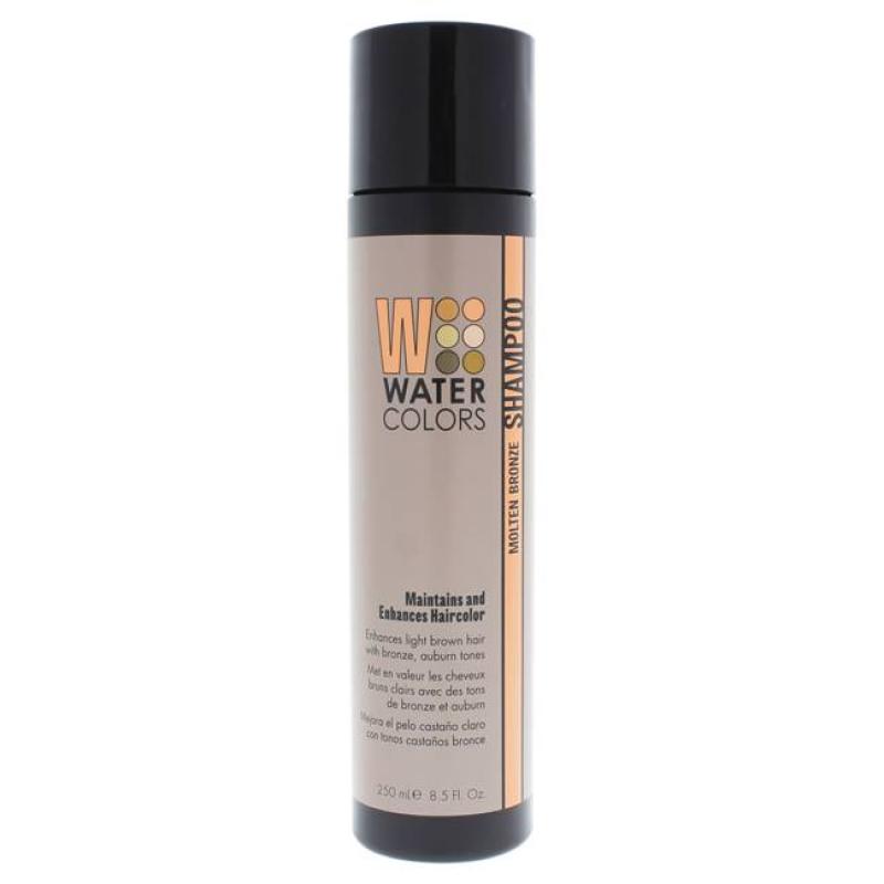 Watercolors Maintenance Shampoo - Molten Bronze by Tressa for Unisex - 8.5 oz Shampoo