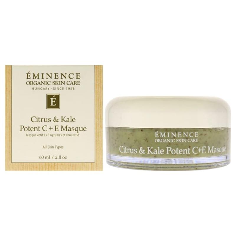 Citrus and Kale Potent C and E Masque by Eminence for Unisex - 2 oz Mask