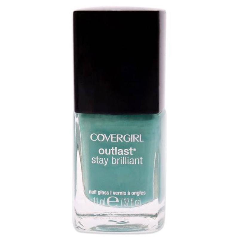 Outlast Stay Brilliant - 285 Mint Mojito by CoverGirl for Women - 0.37 oz Nail Polish