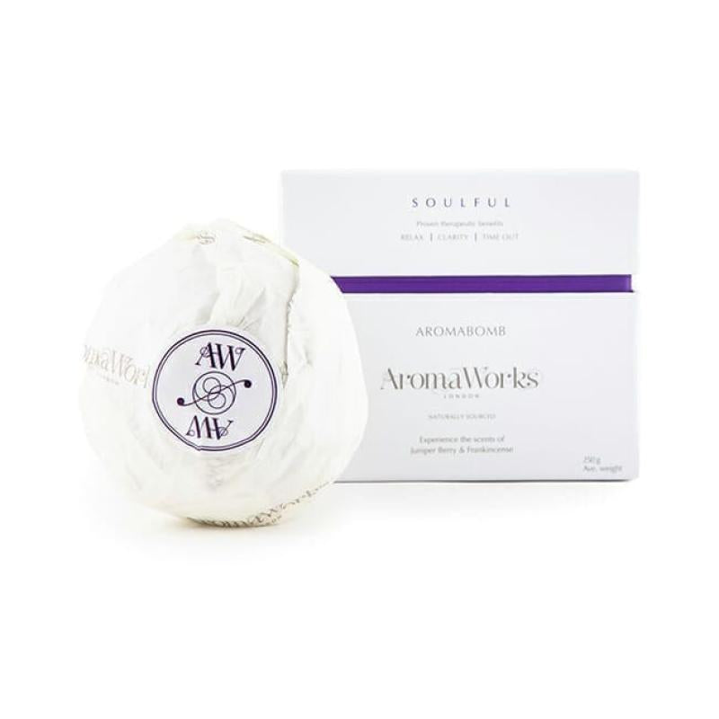 Soulful Aromabomb Single By Aromaworks For Unisex - 8.81 Oz Bath Bomb