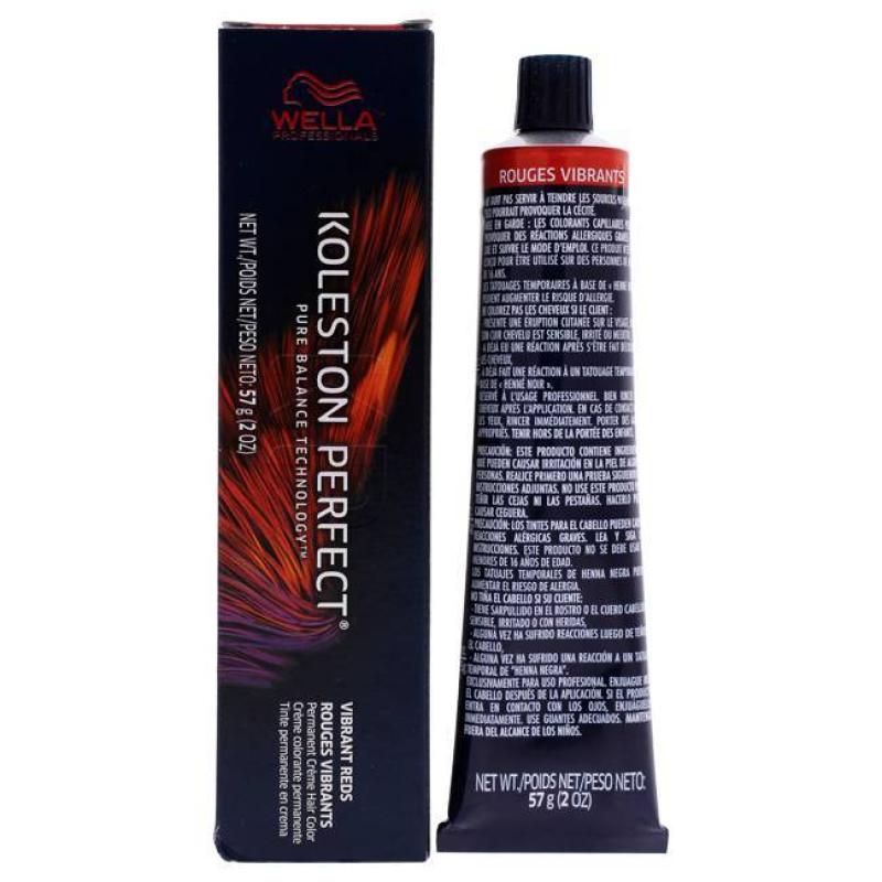 Koleston Perfect Permanent Creme Hair Color - 77 43 Intense Medium Blonde-Red Gold by Wella for Unisex - 2 oz Hair Color