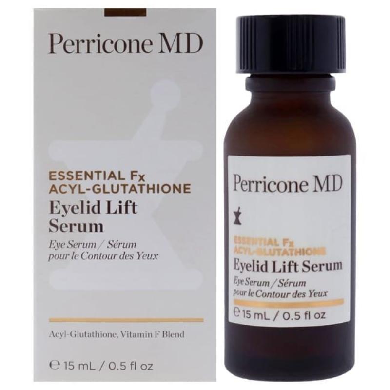 Essential FX Acyl-Glutathione Eyelid Lift Serum by Perricone MD for Unisex - 0.5 oz Serum