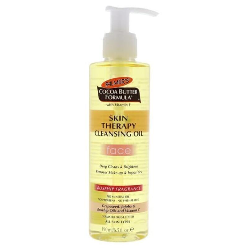 Cocoa Butter Skin Therapy Cleansing Oil Face by Palmers for Unisex - 6.5 oz Cleanser