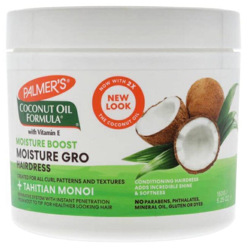 Coconut Oil Moisture Gro Hairdress by Palmers for Unisex - 5.25 oz Treatment