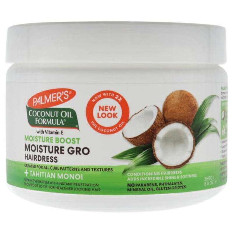 Coconut Oil Moisture Gro Hairdress by Palmers for Unisex - 8.8 oz Treatment