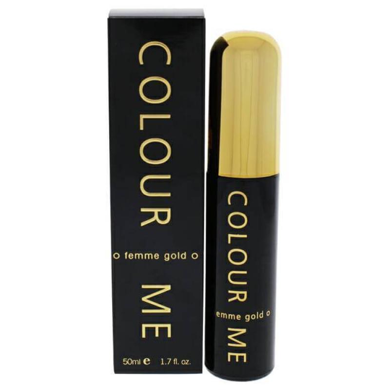 Colour Me Femme Gold by Milton-Lloyd for Women - 1.7 oz EDP Spray