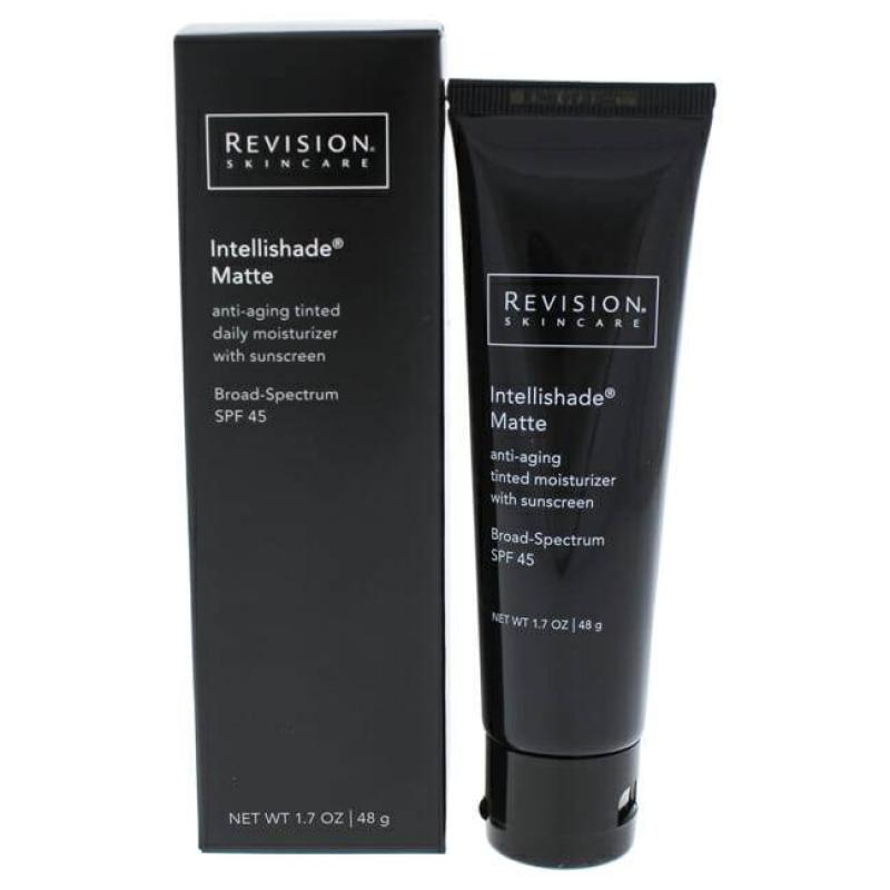 Intellishade Matte Anti-Aging Tinted Moisturizer SPF 45 by Revision for Unisex - 1.7 oz Moisturizer