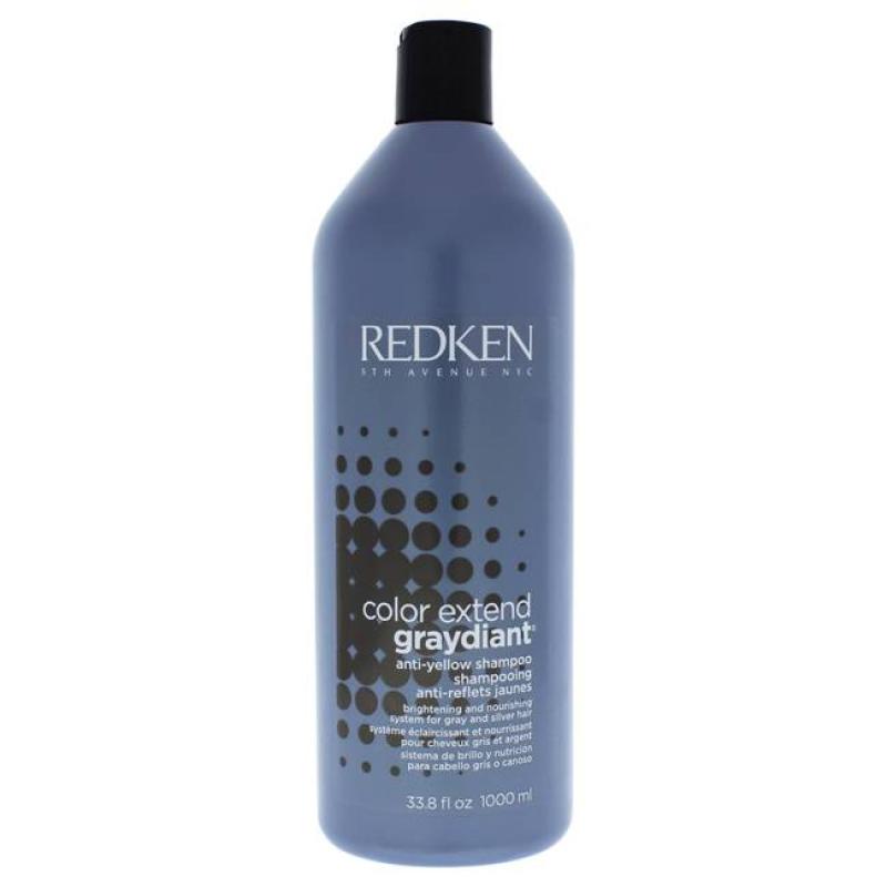 Color Extend Graydiant Anti-Yellow Shampoo by Redken for Unisex - 33.8 oz Shampoo