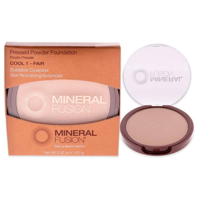 Pressed Powder Foundation - 01 Cool by Mineral Fusion for Women - 0.32 oz Foundation