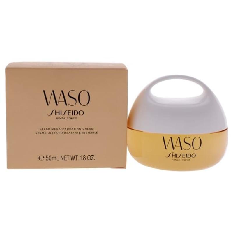 Waso Clear Mega-Hydrating Cream by Shiseido for Women - 1.8 oz Cream